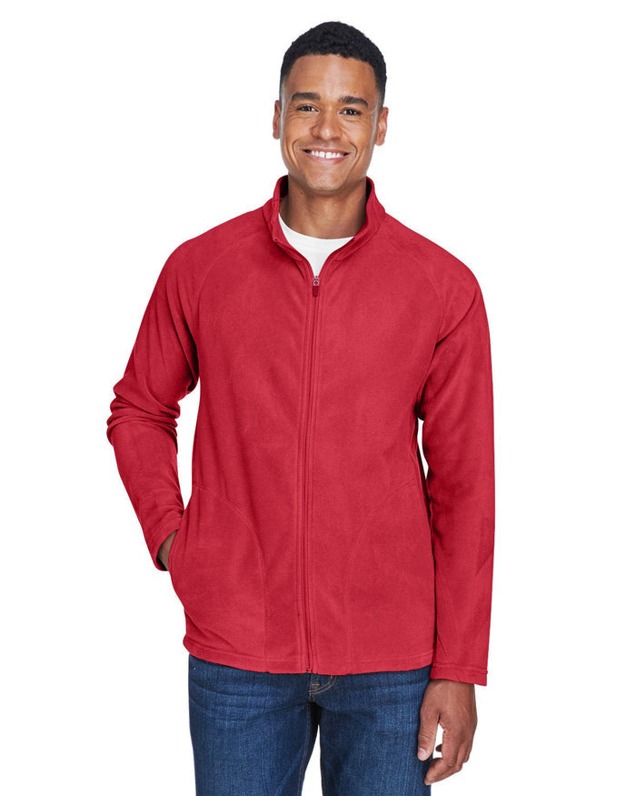 Team 365 TT90 Men's Campus Microfleece Jacket - Ninja Transfers