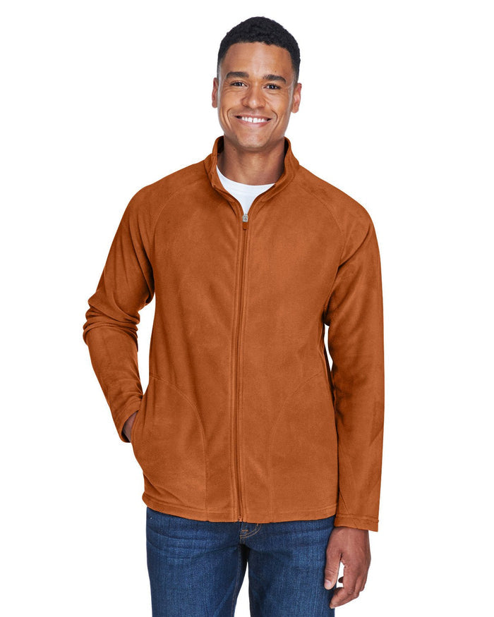 Team 365 TT90 Men's Campus Microfleece Jacket - Ninja Transfers