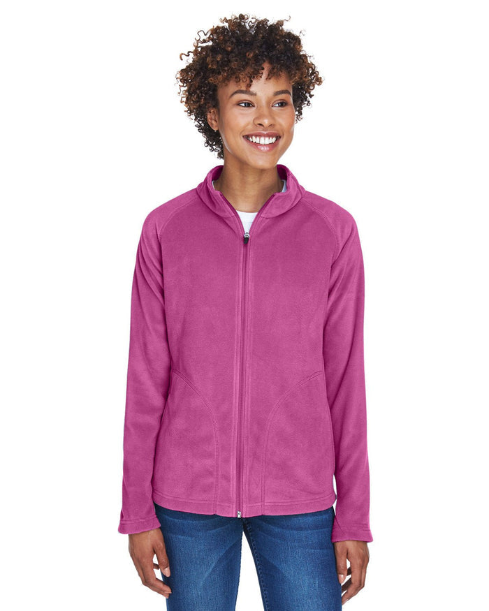 Team 365 TT90W Ladies' Campus Microfleece Jacket - Ninja Transfers