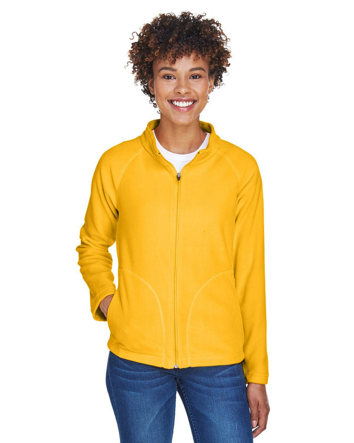 Team 365 TT90W Ladies' Campus Microfleece Jacket - Ninja Transfers