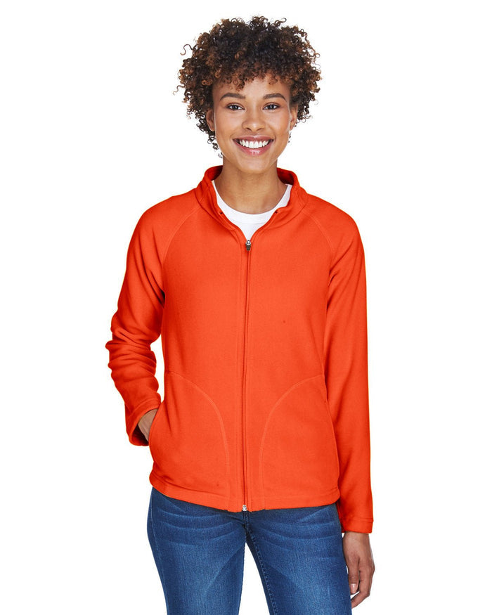 Team 365 TT90W Ladies' Campus Microfleece Jacket - Ninja Transfers