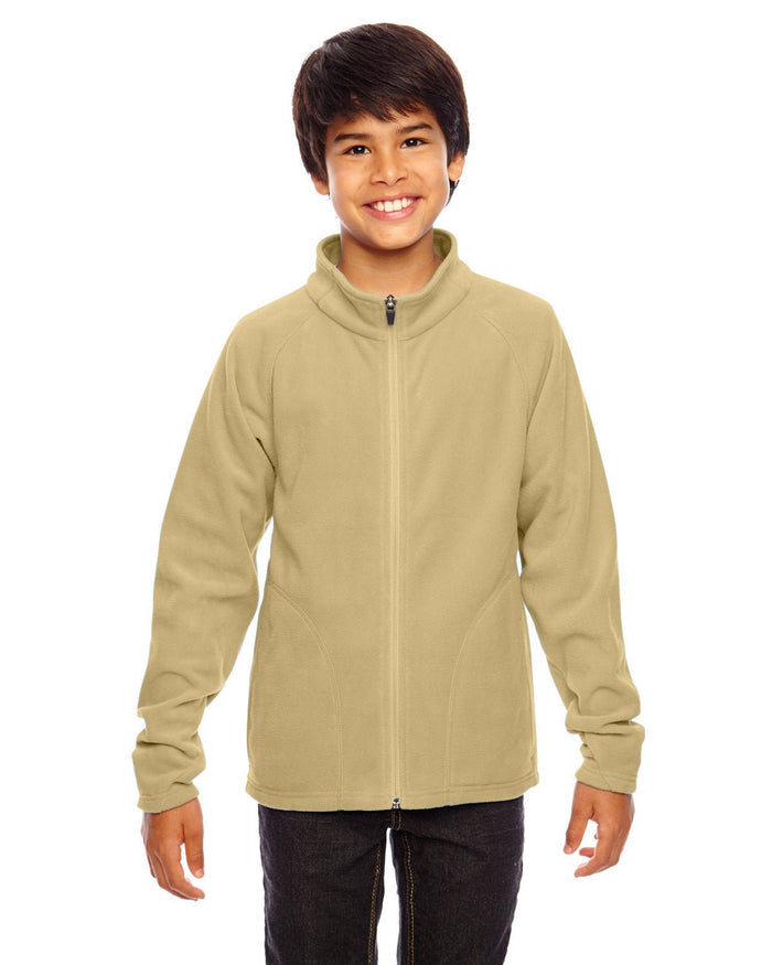 Team 365 TT90Y Youth Campus Microfleece Jacket - Ninja Transfers