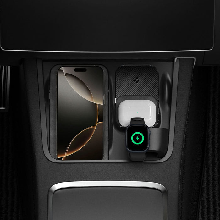ACP09019 -  3 in 1 Charging Organizer | TO272 Model 3 (2021 - 2023) showing charging device