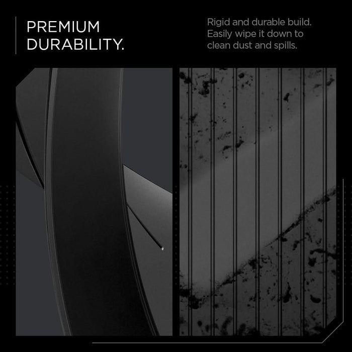 ACP07810 - Tesla Cybertruck Center Console Organizer Tray CO220B in Black showing premium durability