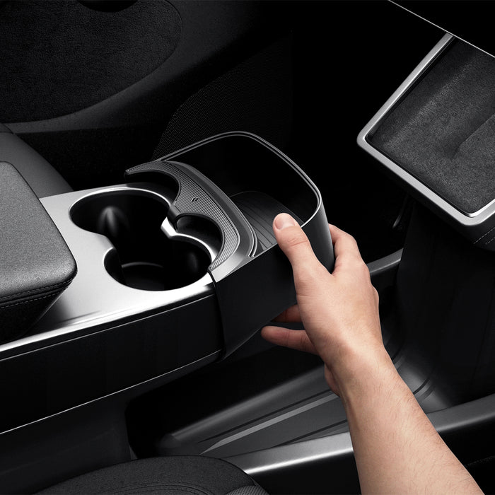 ACP11170 - Tesla Series - Console Extender | TO220CYS in Black showing side