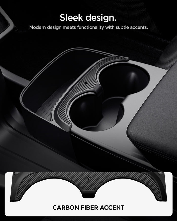 ACP11170 - Tesla Series - Console Extender | TO220CYS in Black showing sleek design