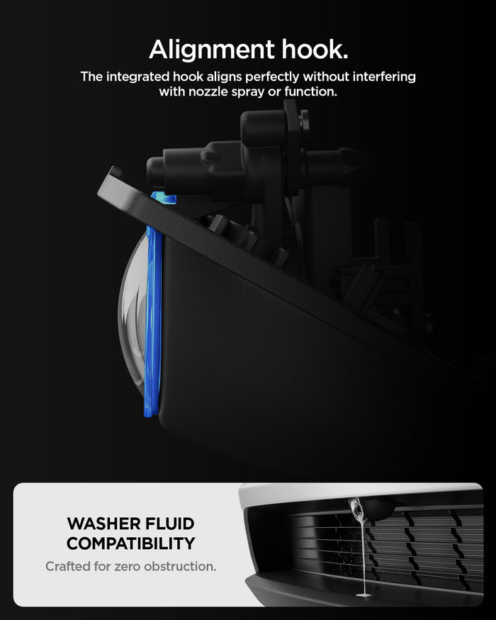 ACP11231 - Tesla Series - Front Camera Protector | TO331 showing alignment hook