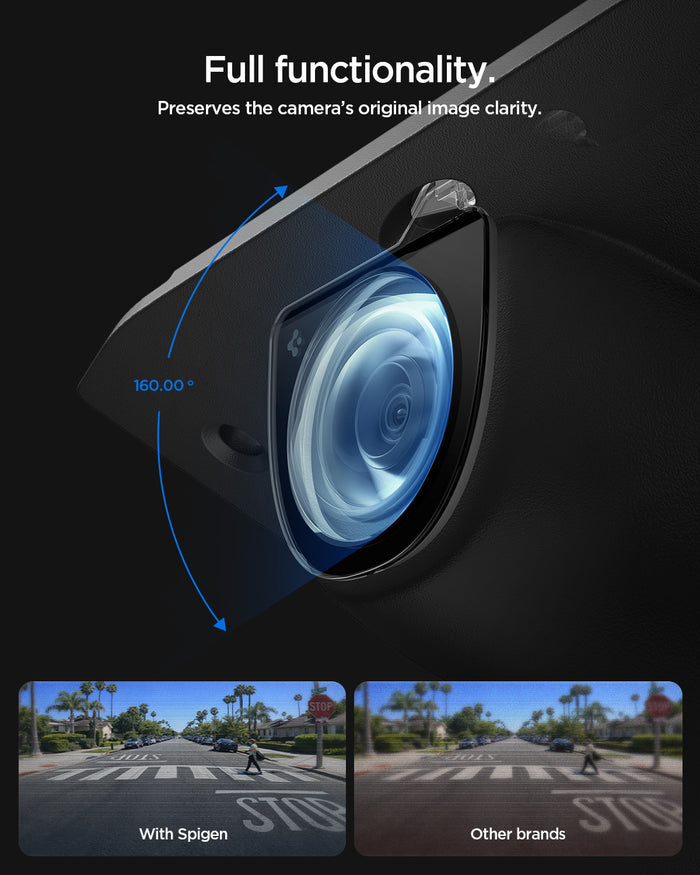 ACP11231 - Tesla Series - Front Camera Protector | TO331 showing full functionality