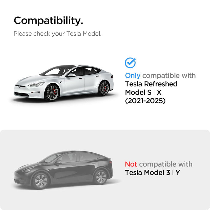 AGL04688 - Tesla Model S / X Screen Protector EZ FIT GLAS.tR showing the compatibility