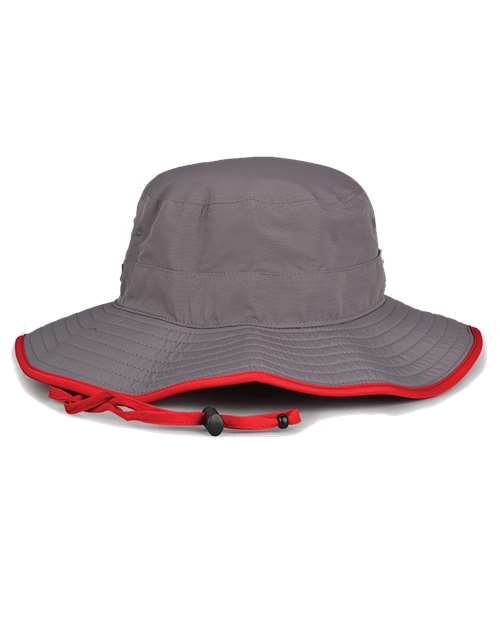 Dark Grey/ Red / One Size