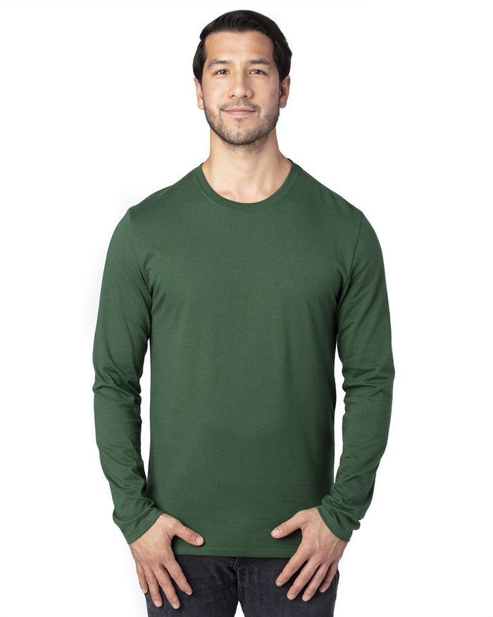 Threadfast Apparel 100LS Unisex Ultimate Long - Sleeve T-Shirt - Ninja Transfers
