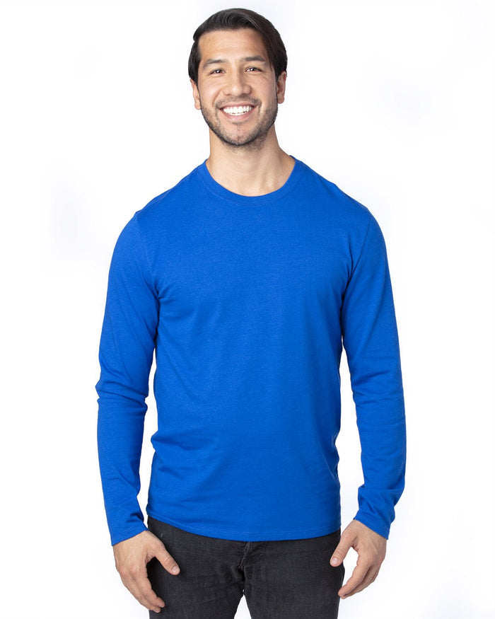 Threadfast Apparel 100LS Unisex Ultimate Long - Sleeve T-Shirt - Ninja Transfers