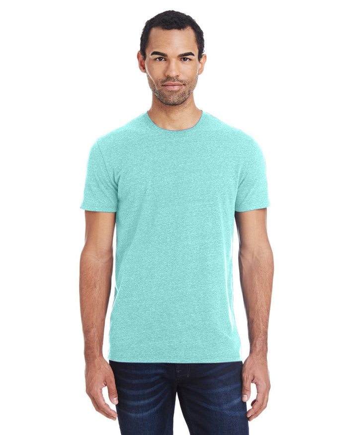 Threadfast Apparel 102A Unisex Triblend Short - Sleeve T-Shirt - Ninja Transfers