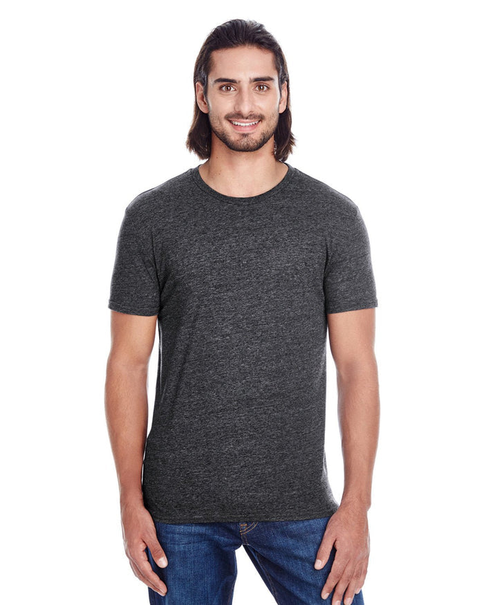 Threadfast Apparel 102A Unisex Triblend Short - Sleeve T-Shirt - Ninja Transfers