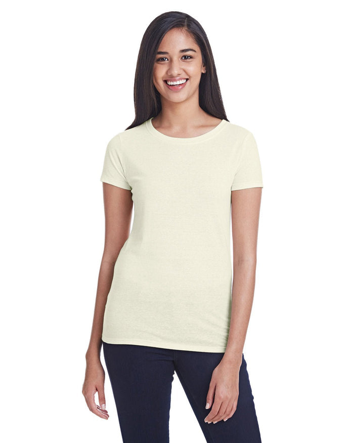 Threadfast Apparel 202A Ladies' Triblend Short - Sleeve T-Shirt - Ninja Transfers