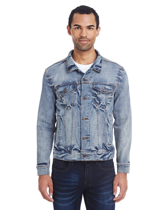 Threadfast Apparel 370J Unisex Denim Jacket - Ninja Transfers