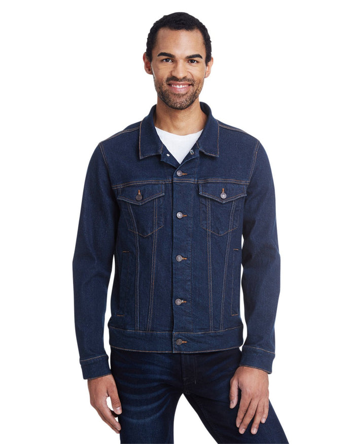 Threadfast Apparel 370J Unisex Denim Jacket - Ninja Transfers