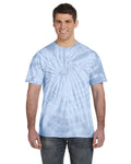 Tie - Dye CD101 Adult 5.4 oz. 100% Cotton Spider T-Shirt - Ninja Transfers