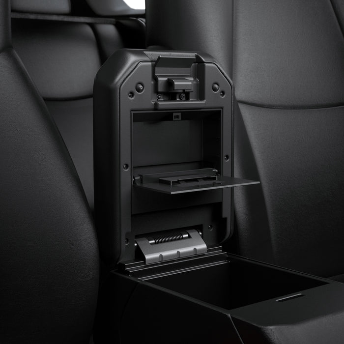 ACP09215 - Toyota Series - Center Console Hidden Storage Box | TYO221 showing the inner of the storage box cover fully open