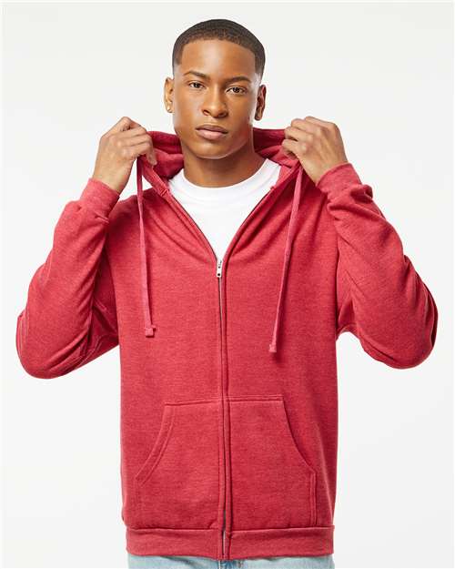 Tultex 331 Full - Zip Hooded Sweatshirt - Ninja Transfers