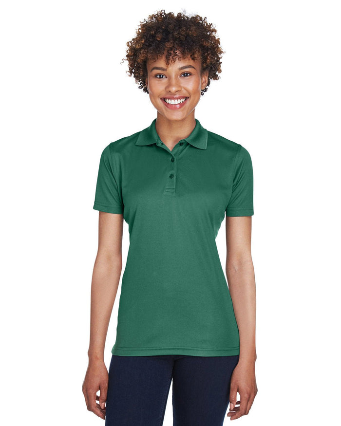 UltraClub 8210L Ladies' Cool & Dry Mesh PiquPolo - Ninja Transfers