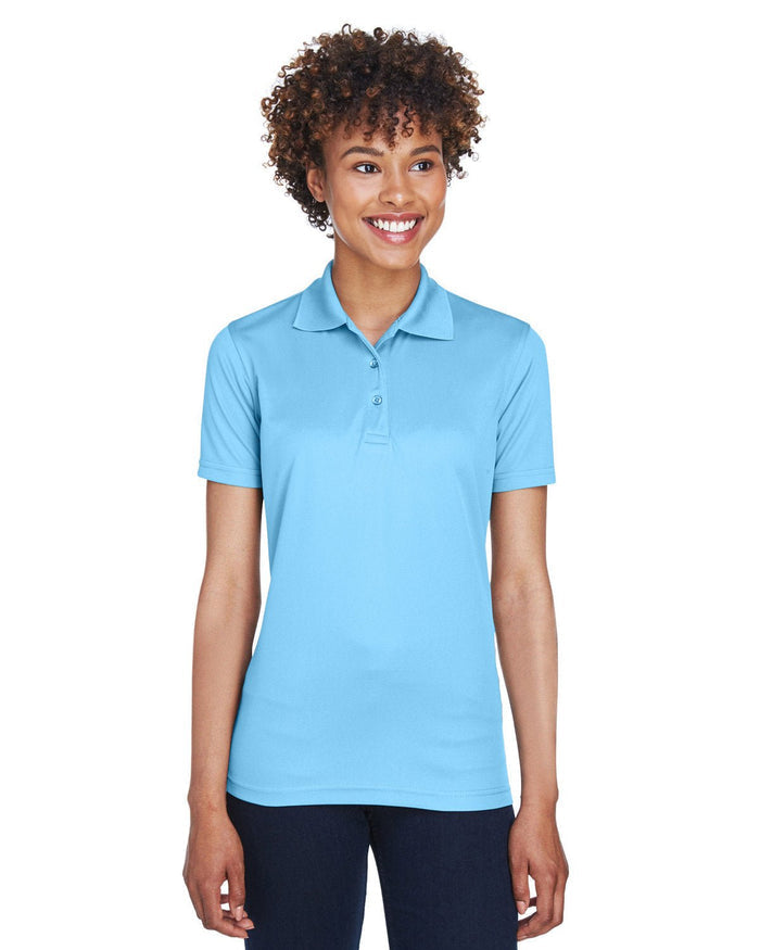 UltraClub 8210L Ladies' Cool & Dry Mesh PiquPolo - Ninja Transfers
