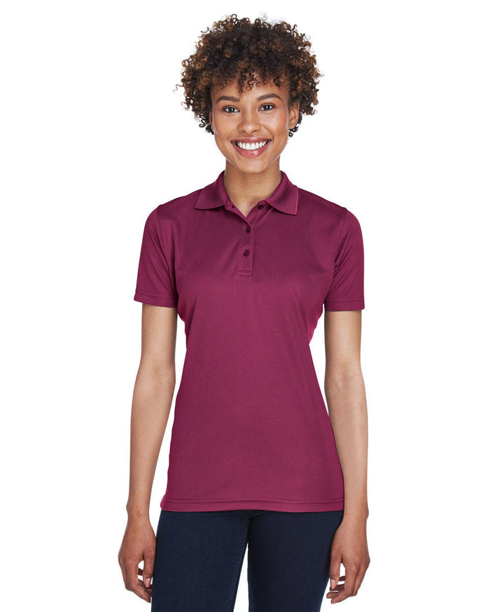 UltraClub 8210L Ladies' Cool & Dry Mesh PiquPolo - Ninja Transfers