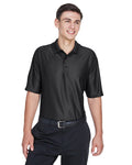 UltraClub 8415 Men's Cool & Dry Elite Performance Polo - Ninja Transfers