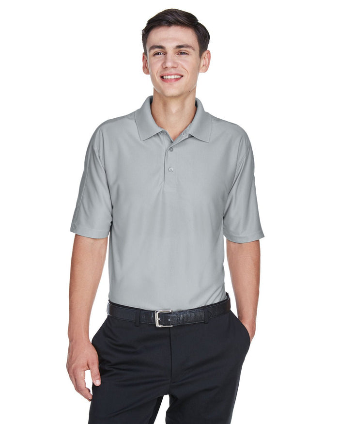 UltraClub 8415 Men's Cool & Dry Elite Performance Polo - Ninja Transfers