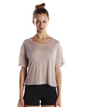 US Blanks US309 Ladies' Boxy Open Neck Top - Ninja Transfers