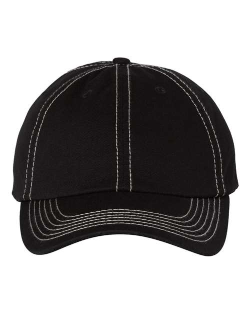 Valucap VC300A Bio - Washed Classic Dad Hat - Ninja Transfers