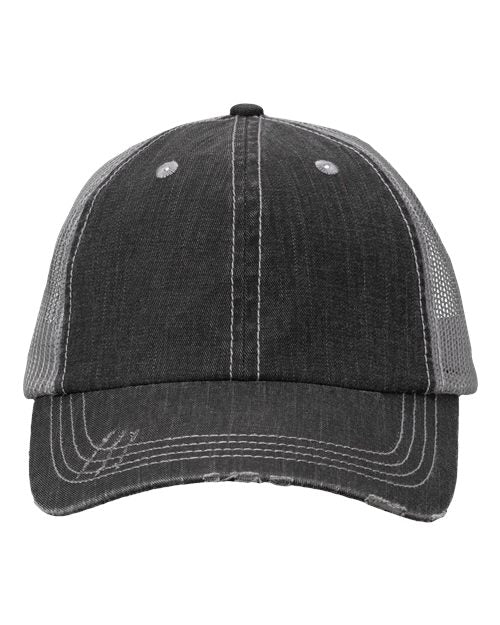 Valucap VC990 Contrast Stitch Cap - Ninja Transfers