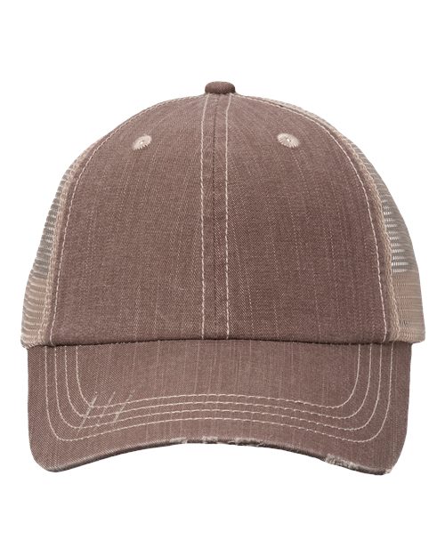 Valucap VC990 Contrast Stitch Cap - Ninja Transfers