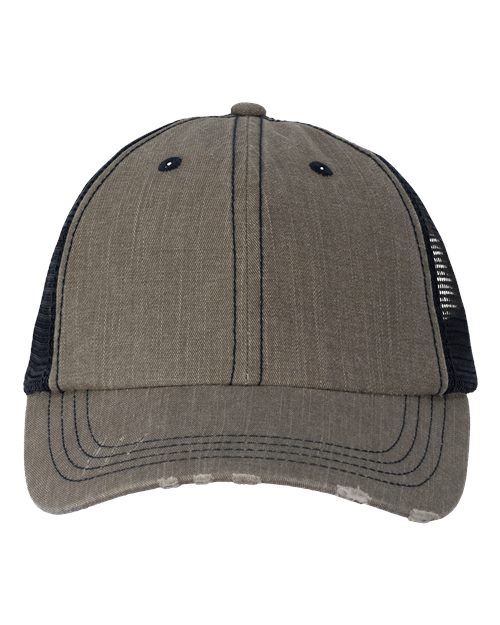 Valucap VC990 Contrast Stitch Cap - Ninja Transfers