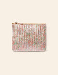 Velvet Quilted Cosmetic Bag