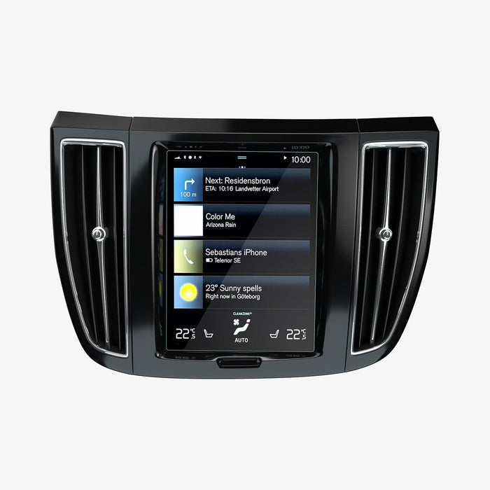 AGL04119 - Volvo 8.7" Screen Protector GLAS.tR SLIM Anti-Glare showing the front