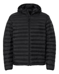 Weatherproof 26715 Men's Lightweight Poly-filled Hooded Puffer Jacket