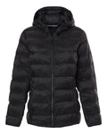 Weatherproof W26715 Women's Lightweight Poly-filled Hooded Puffer Jacket