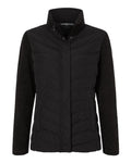 Weatherproof W26719 Women's Mixed Media Chevron Jacket