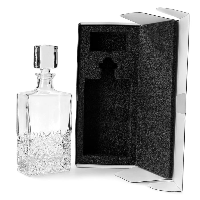 Whiskey Decanter - Rectangle - 750ML - Ninja Transfers