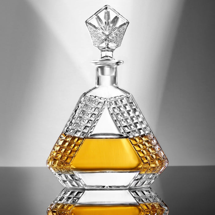 Whiskey Decanter - Triangle - 650ML - Ninja Transfers