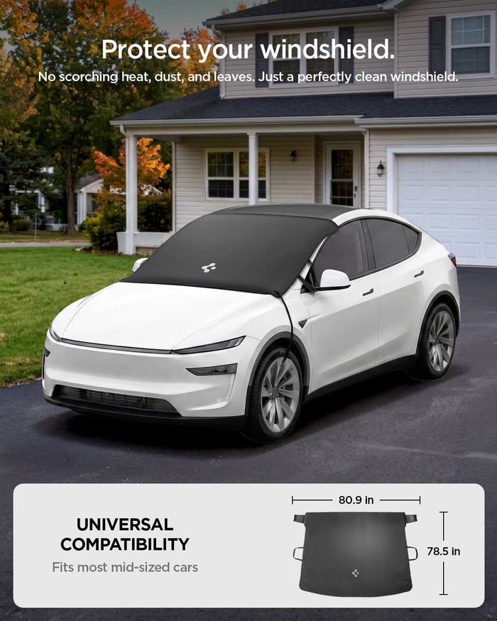 ACP10950 - Windshield Cover | WC100 in Black showing protect your windshield