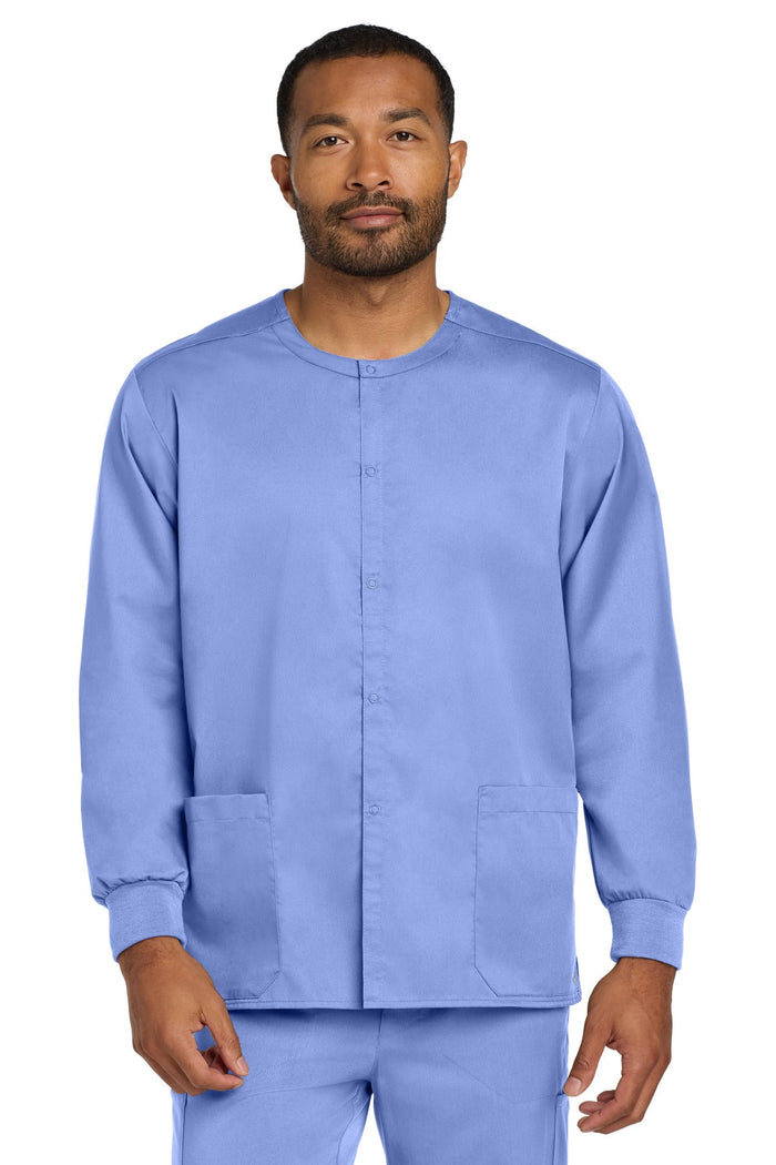 Wink WW3080 Unisex WorkFlex Snap-Front Scrub Jacket