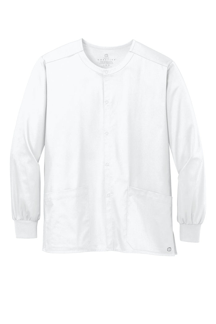 Wink WW3080 Unisex WorkFlex Snap-Front Scrub Jacket