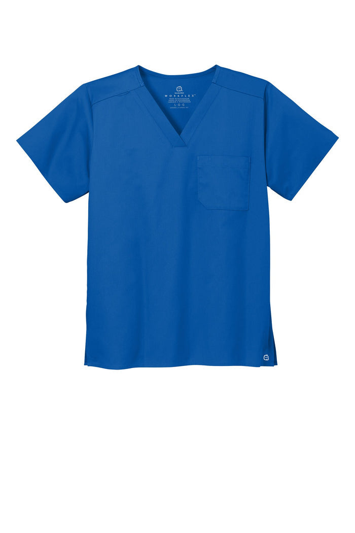 Wink WW3160 Unisex WorkFlex Chest Pocket V-Neck Top