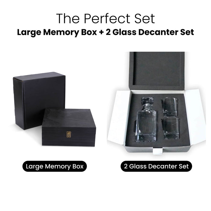 Wood Memory Boxes, Large