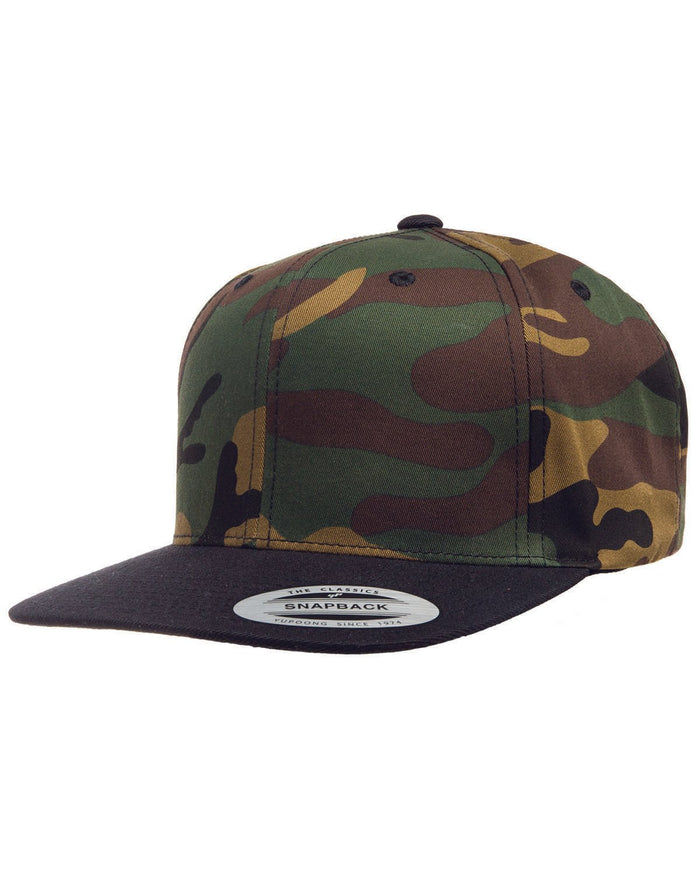 Yupoong 6089 Adult 6 - Panel Structured Flat Visor ClassicSnapback - Ninja Transfers