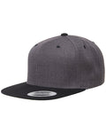 Yupoong 6089MT Adult 6 - Panel Structured Flat Visor Classic Two - Tone Snapback - Ninja Transfers