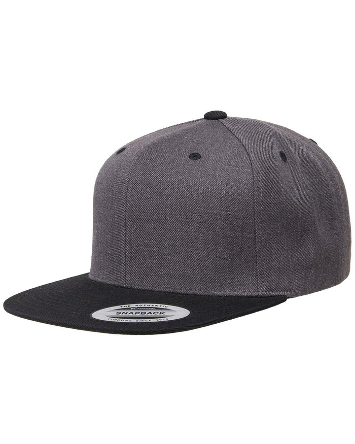 Yupoong 6089MT Adult 6 - Panel Structured Flat Visor Classic Two - Tone Snapback - Ninja Transfers
