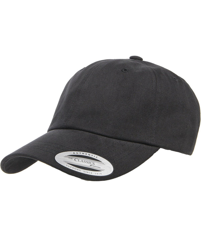 Yupoong 6245PT Adult Peached Cotton Twill Dad Cap - Ninja Transfers